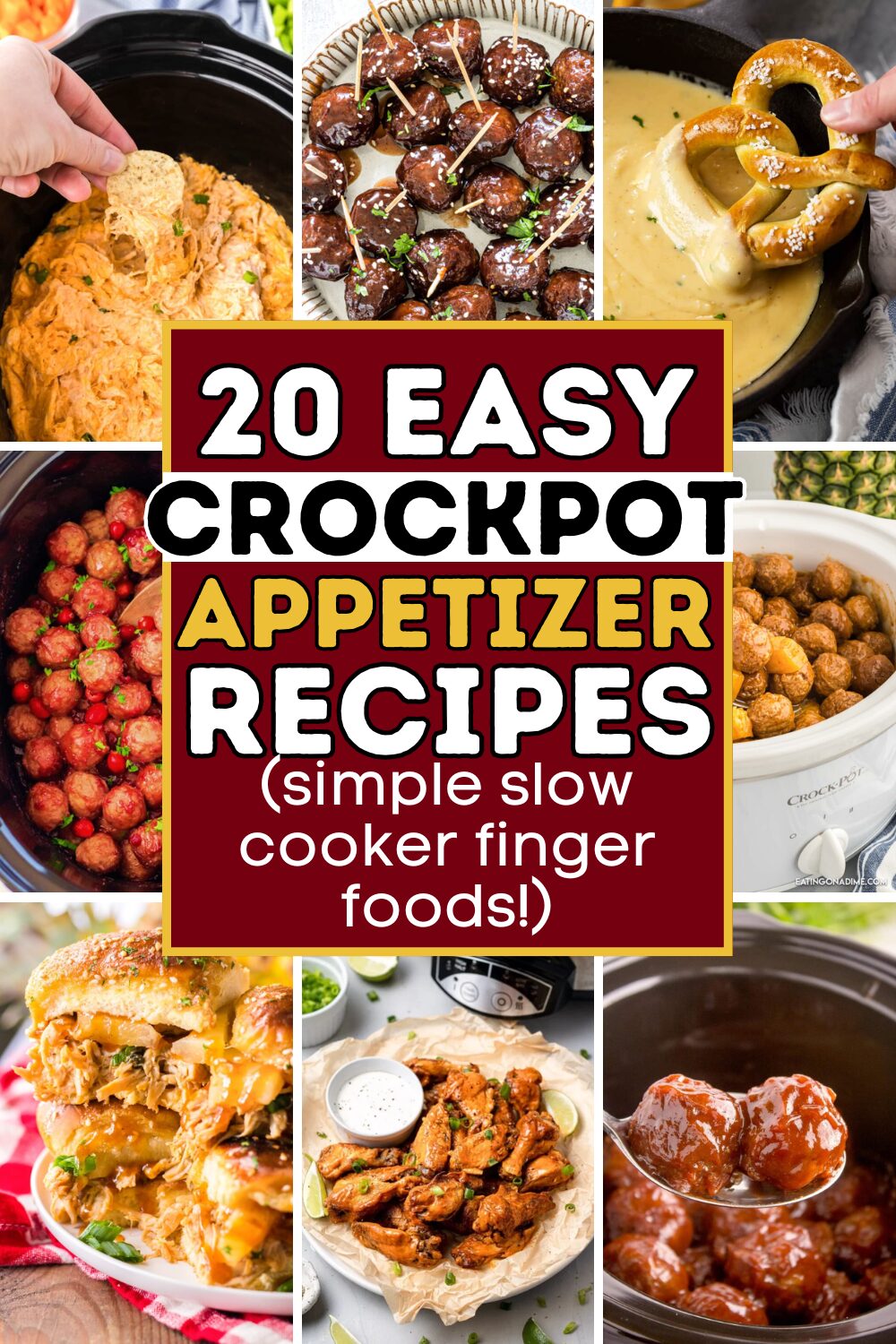 20 Easy Crock Pot Appetizers Fit to Feed a Whole Crowd - ZEN AND HONEY