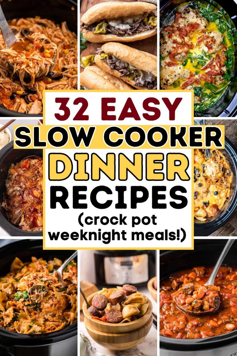 32 Best Slow Cooker Dinner Recipes For Effortless Cooking - ZEN AND HONEY