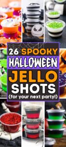 spooky jello shots