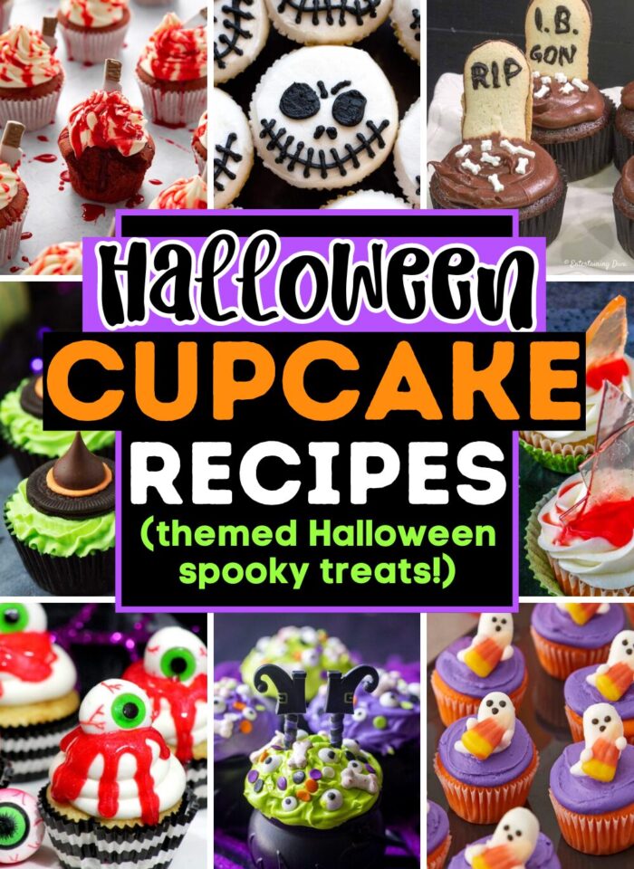 26 Easy Halloween Cupcakes Horrible to Look At But Delicious To Eat