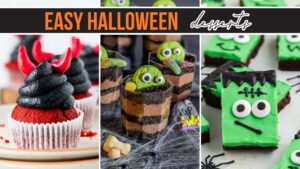 easy halloween desserts