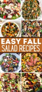 fall salads for dinner