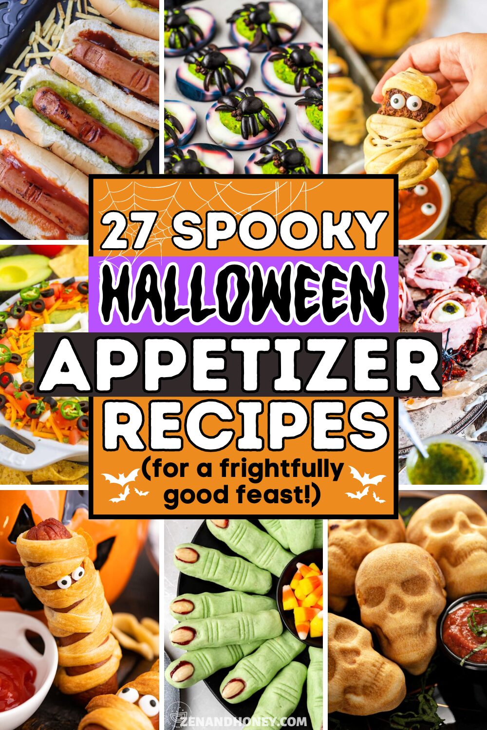 27 Easy Halloween Appetizers That Are A Total Scream - ZEN AND HONEY