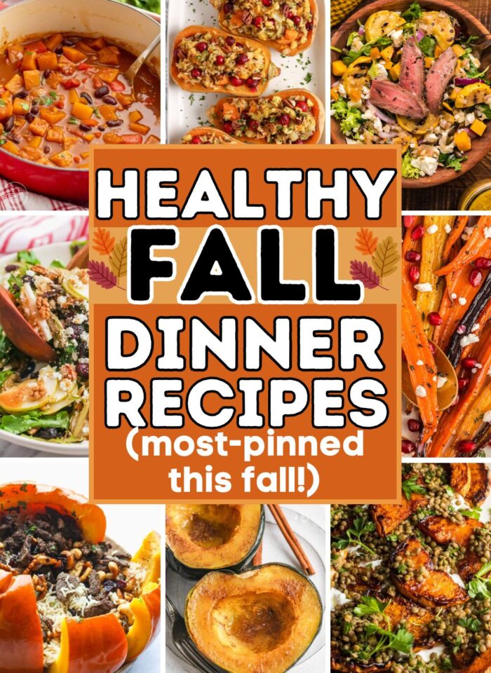 29 Healthy Fall Recipes for The Harvest Season