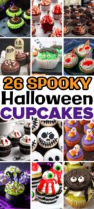 spooky halloween cupcakes