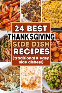 traditional thanksgiving side dishes