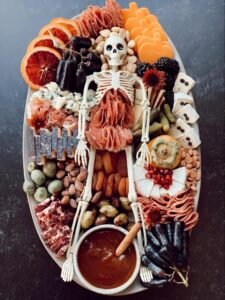 easy halloween charcuterie board