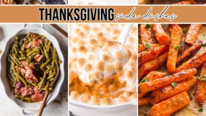 traditional thanksgiving side dishes