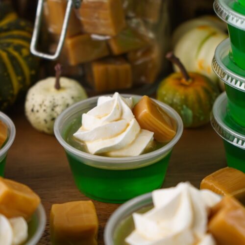 caramel apple jello shots