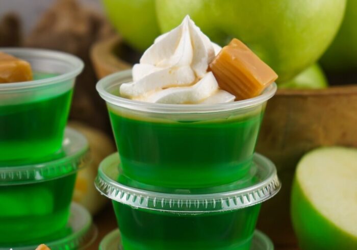 caramel apple jello shots