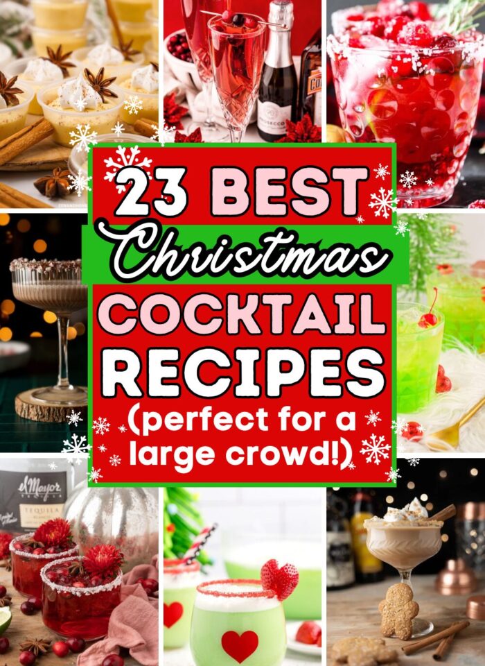 23 Easy Christmas Cocktails for Uplifting Holiday Cheers