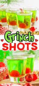 easy christmas shots grinch party