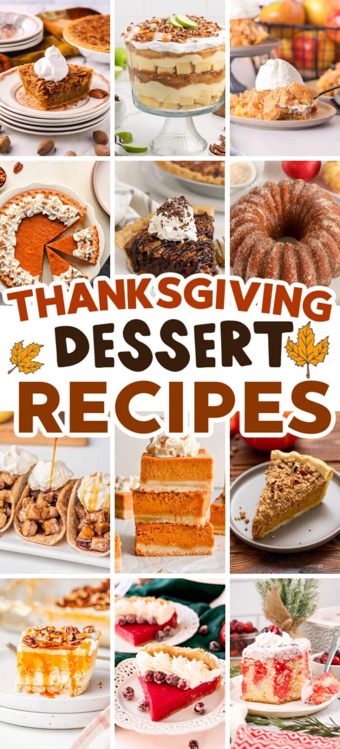 20 Best Thanksgiving Desserts Everyone Will Rave About - ZEN AND HONEY