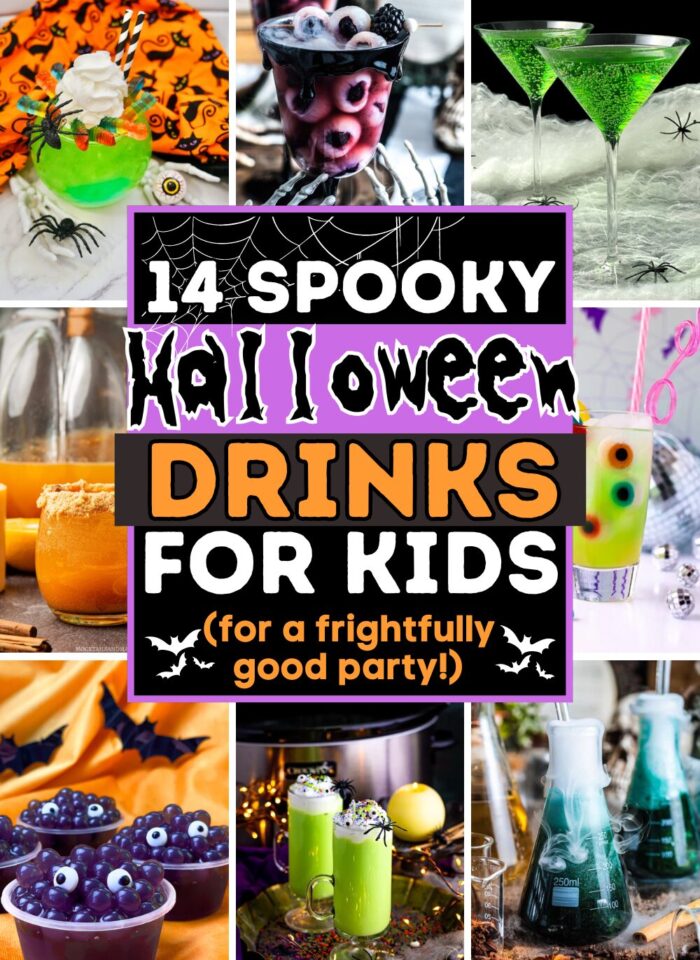 14 Ghoulishly Good Halloween Drinks for Kids Sure To Entertain