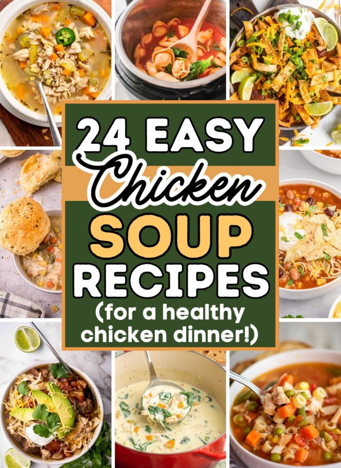 24 Easy Chicken Soup Recipes With Few Ingredients