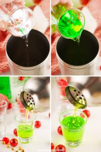 how to make grinch shots