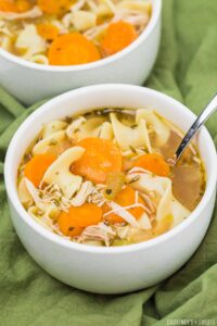 chicken soup recipes with few ingredients