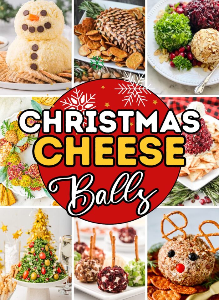 christmas cheese balls