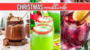 christmas mocktails