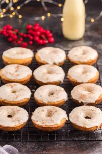 eggnog donut