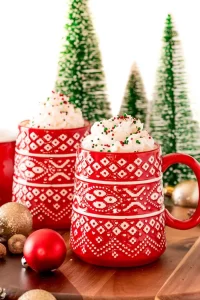 eggnog mocktails