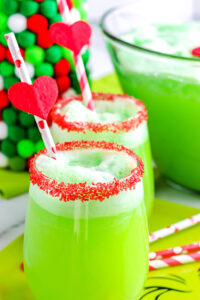 grinch punch mocktail