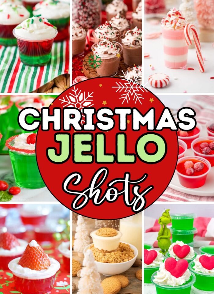 holiday jello shots