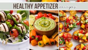 easy healthy appetizers