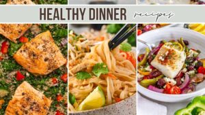 easy healthy dinner recipes