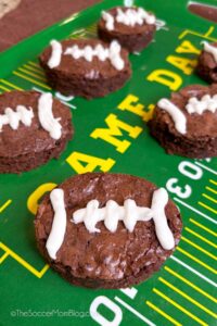 football shaped foods