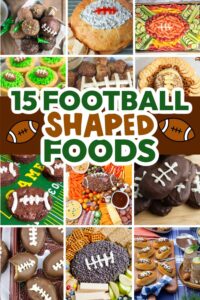 football shaped appetizers