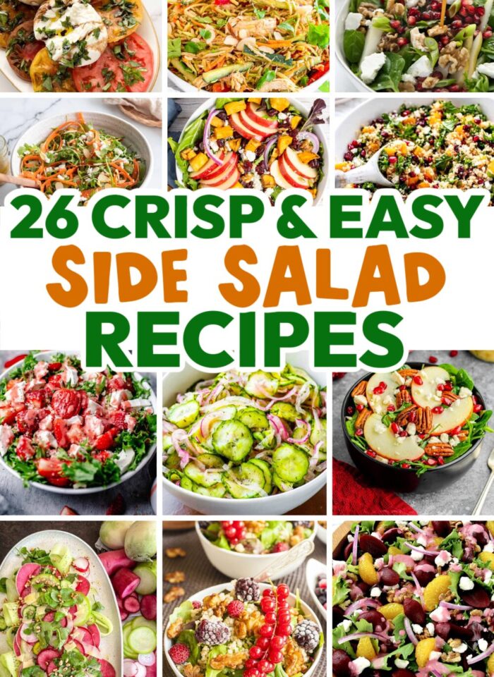 healthy side salad recipes