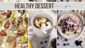 healthy desserts