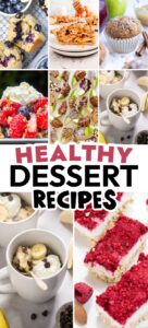 quick healthy desserts recipes