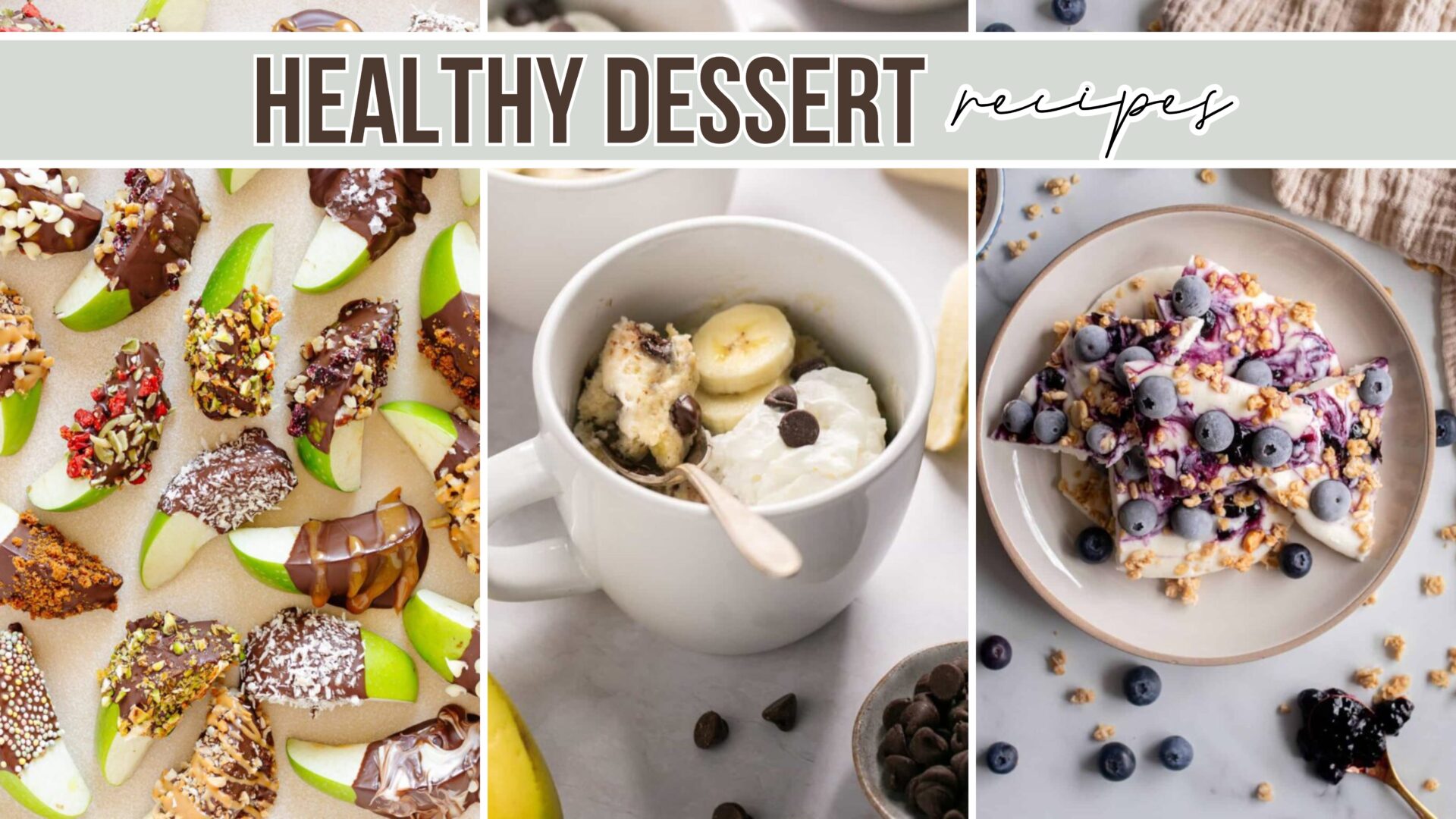 22 Quick Healthy Desserts for a Feel-Good Treat - ZEN AND HONEY