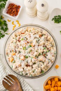 bacon ranch pasta salad recipe