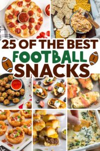 easy football snacks