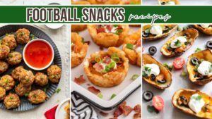 football snacks