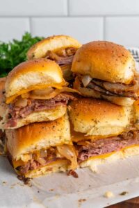 roast beef sliders