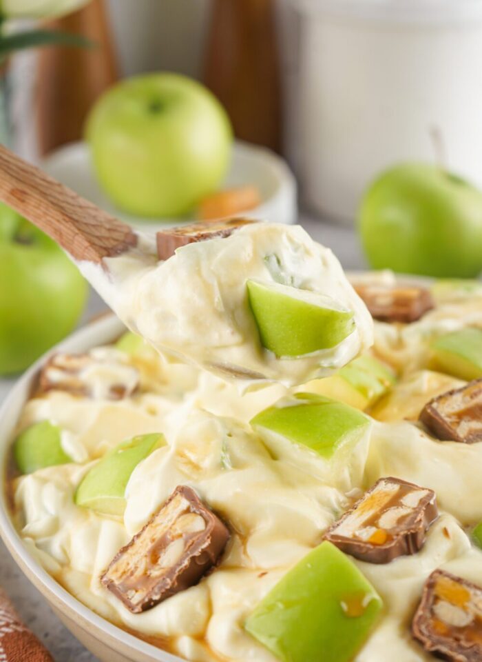 Old-Fashioned Snickers Apple Salad