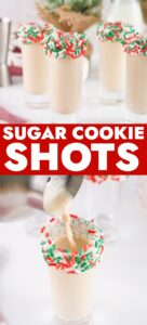 sugar cookie christmas shots