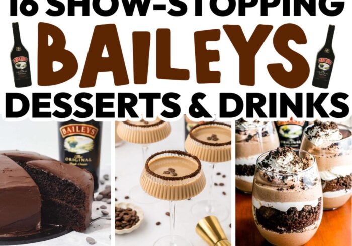 baileys desserts and drinks