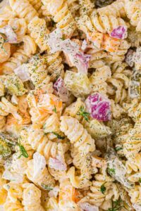 dill pickle pasta salad easy