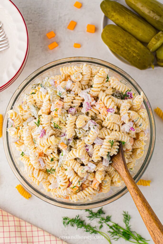 21 Best Cold Pasta Salad Recipes for a Crowd - ZEN AND HONEY