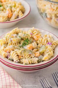 easy dill pickle pasta salad