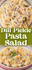 easy dill pickle pasta salad recipe