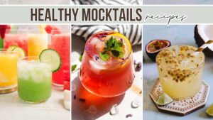 healthy mocktails