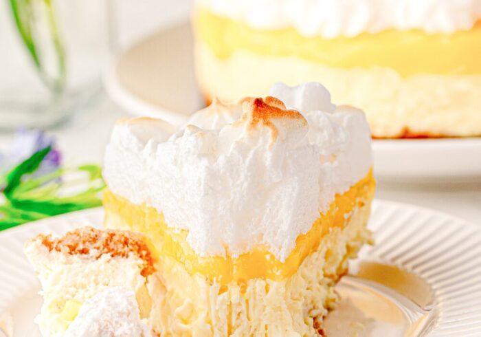 lemon meringue cheesecake