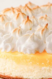 lemon meringue cheesecake