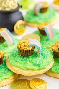 pot of gold cookies